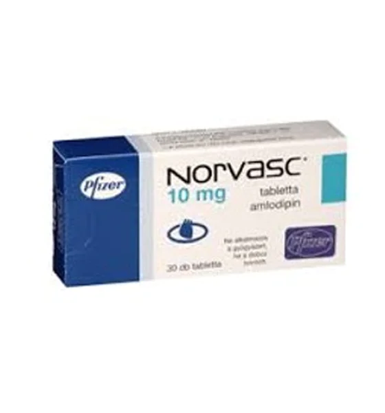 17 Norvas 10 mg 30 Tablets Pfizer - Image 1