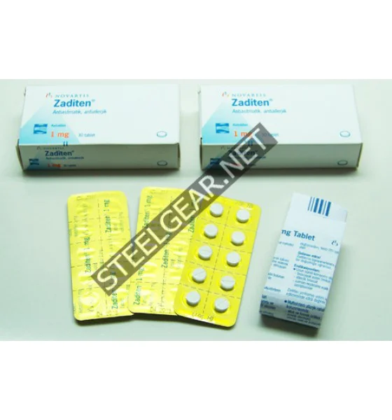 18 Zaditen (Ketotifen) 30 Tablets 1 mg Novartis EXP - Image 1