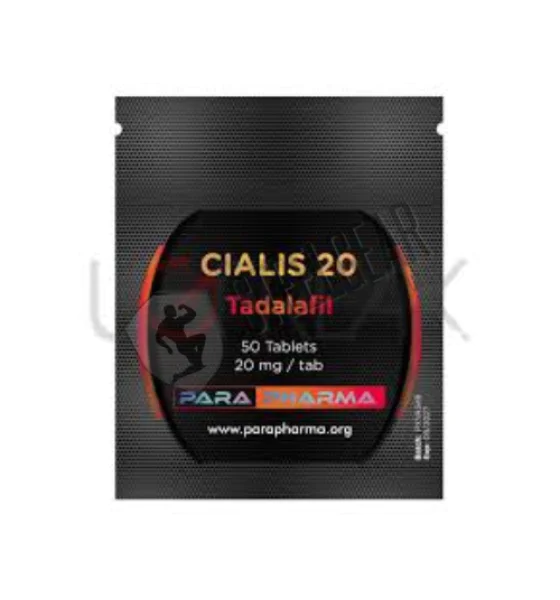 4 CIALIS 20 mg 100 Tablets Para Pharma - Image 1